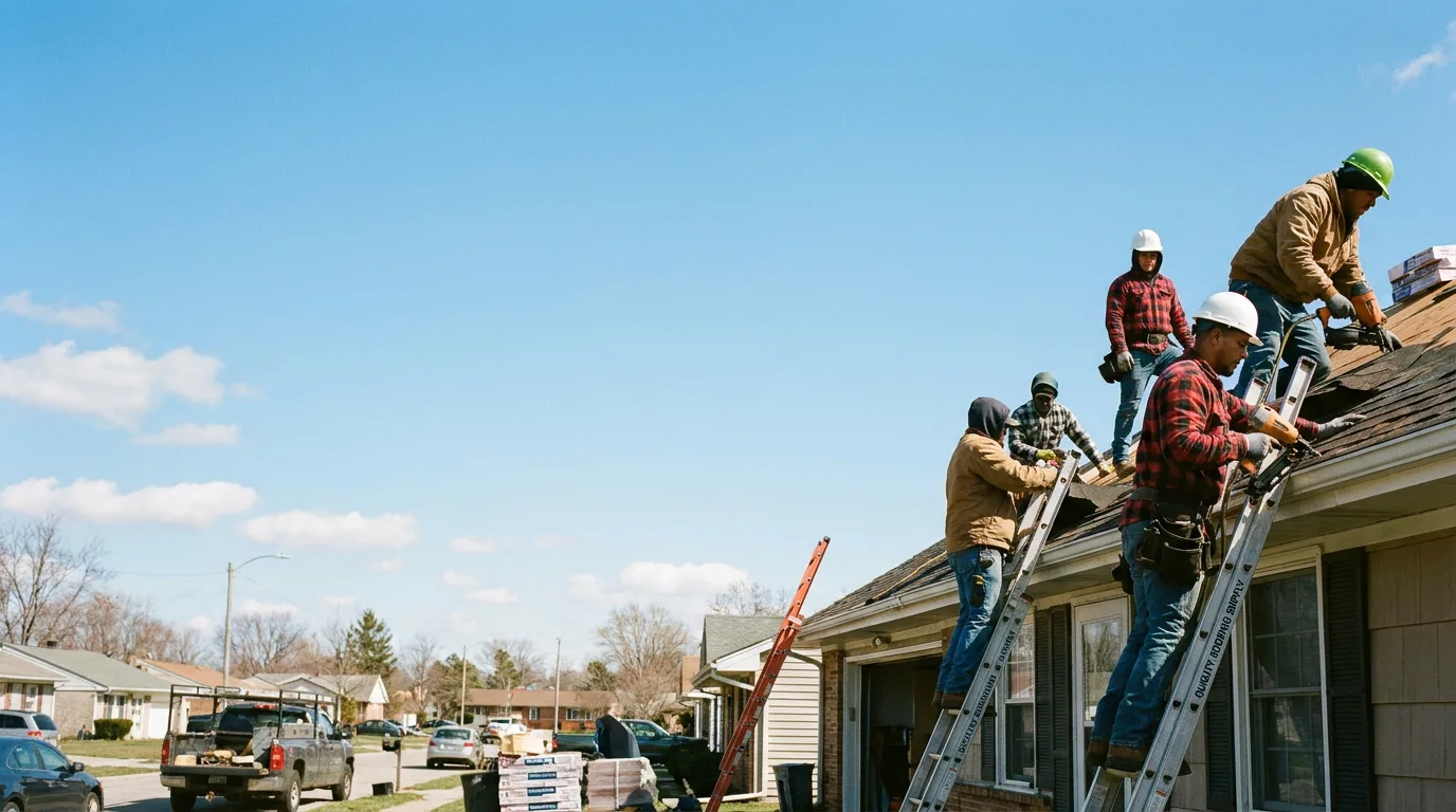 Roofing in Mount Olive, NC near me
